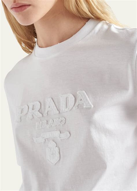 prada tshirt damen|Prada men' s t shirts.